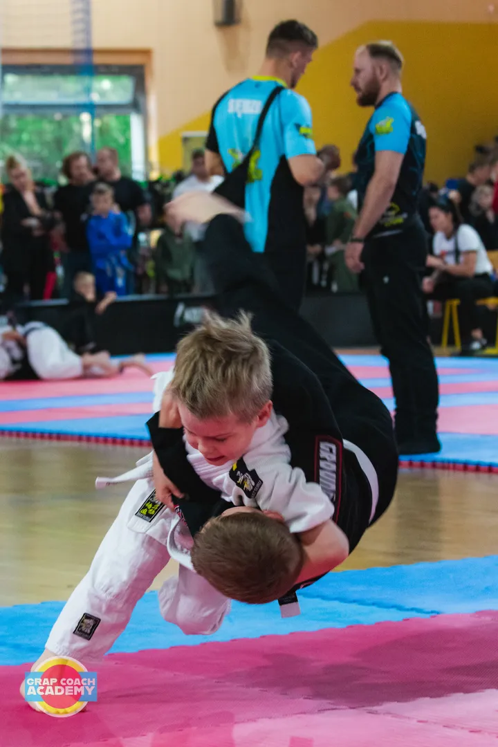 Zajęcia podopiecznych na turnieju GCA Kartuzy