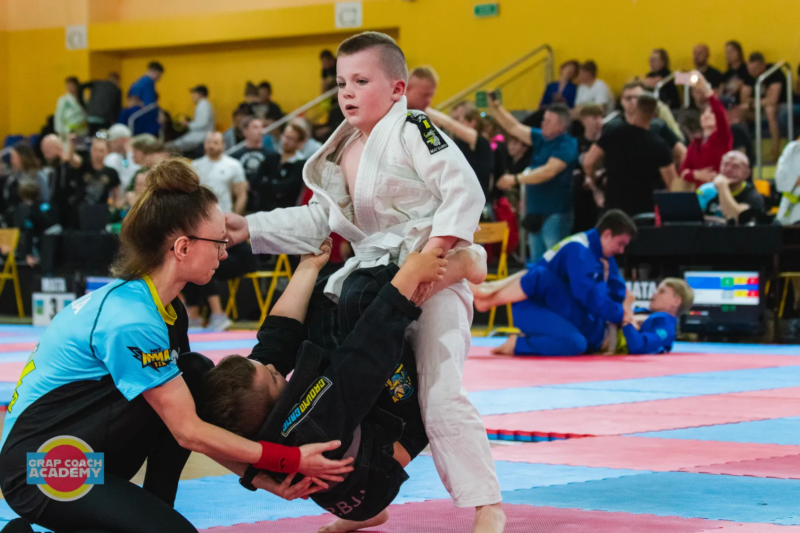 Podopieczni GCA Kartuzy podczas turnieju BJJ