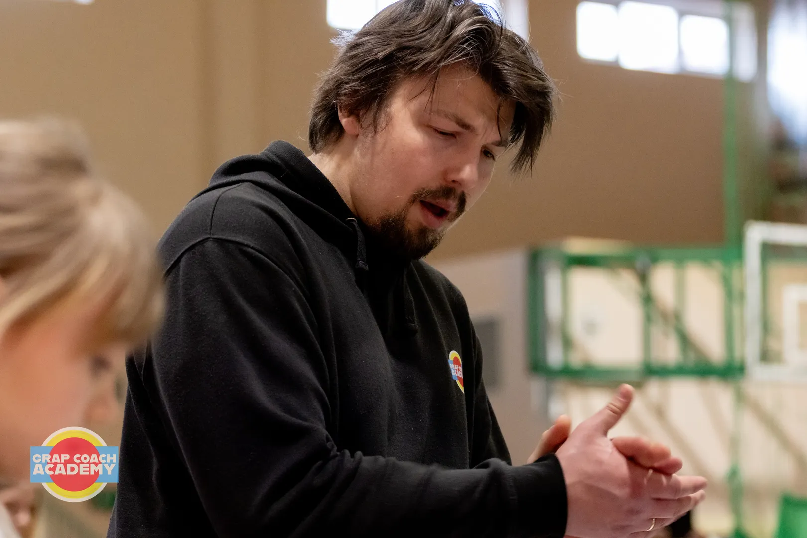 Zajęcia podopiecznych na turnieju GCA Kartuzy