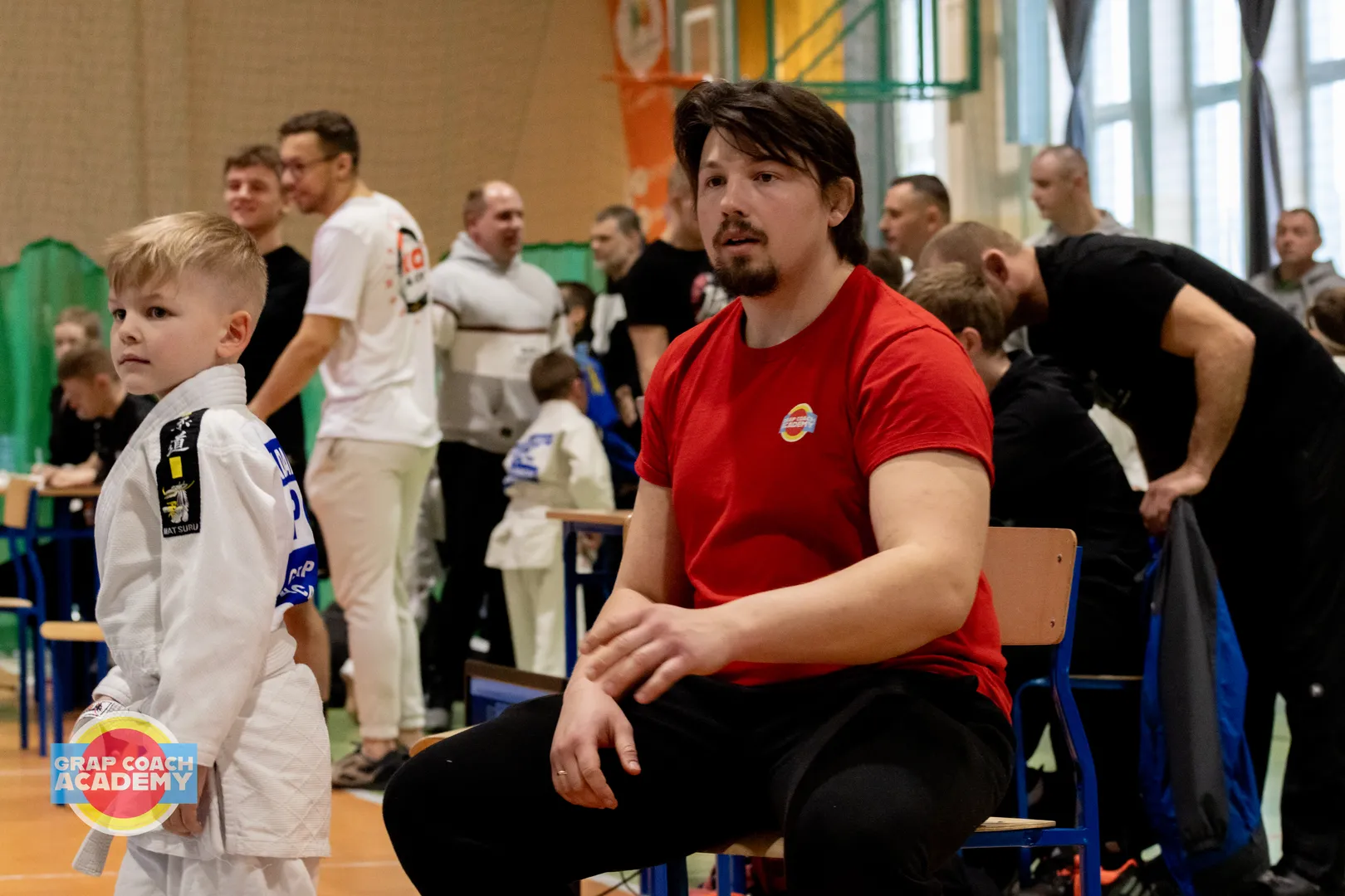 Zajęcia podopiecznych na turnieju GCA Kartuzy